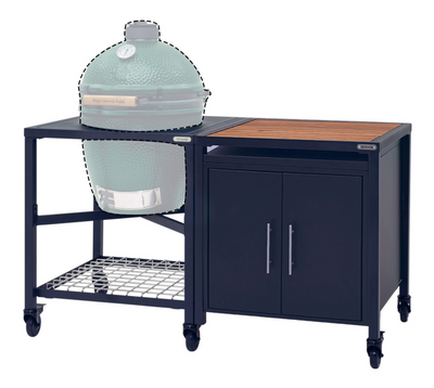 Big Green Egg Outdoorküche mit Erweiterungsschrank (ohne EGG)